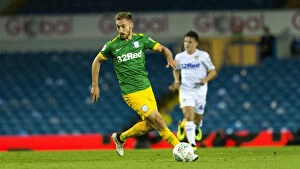 Images Dated 28th August 2018: Carabao, Leeds United v PNE, Green Kit Louis Moult (3)