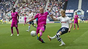 Images Dated 4th August 2018: Daryl Horgan At Deepdale
