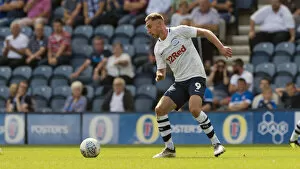 Images Dated 4th August 2018: Louis Moult On The Ball