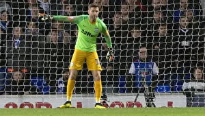 2018 Collection: Paul Gallagher In Goal At Ipswich Town