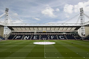 Stadium Collection: The Pitch At Deepdale Lies In Wait