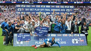 play off final celebrations