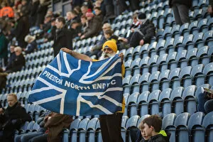 Deepdale Collection: PNE Fan, Roop Shows His Pride In The Lilywhites