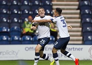Goal Celebrations Collection: PNE v Oldham Athletic, Tuesday 23rd August 2016
