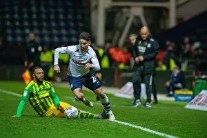 Images Dated 3rd December 2019: PNE v WBA Action 067 - Sean Maguire