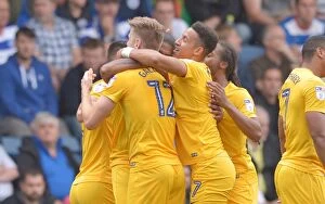 Goal Celebrations Collection: QPR v PNE, Saturday 20th August 2016