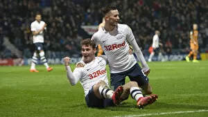 Images Dated 26th December 2018: Ryan Ledson And Alan Browne Celebrate Goal
