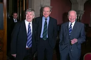 Sir Tom Finney Collection: Soccer - PFA Centenary Launch - Manchester Town Hall