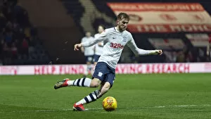 Middlesbrough Collection: Tom Barkhuizen On The Ball At Deepdale