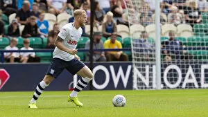 Images Dated 4th August 2018: Tom Clarke At Deepdale